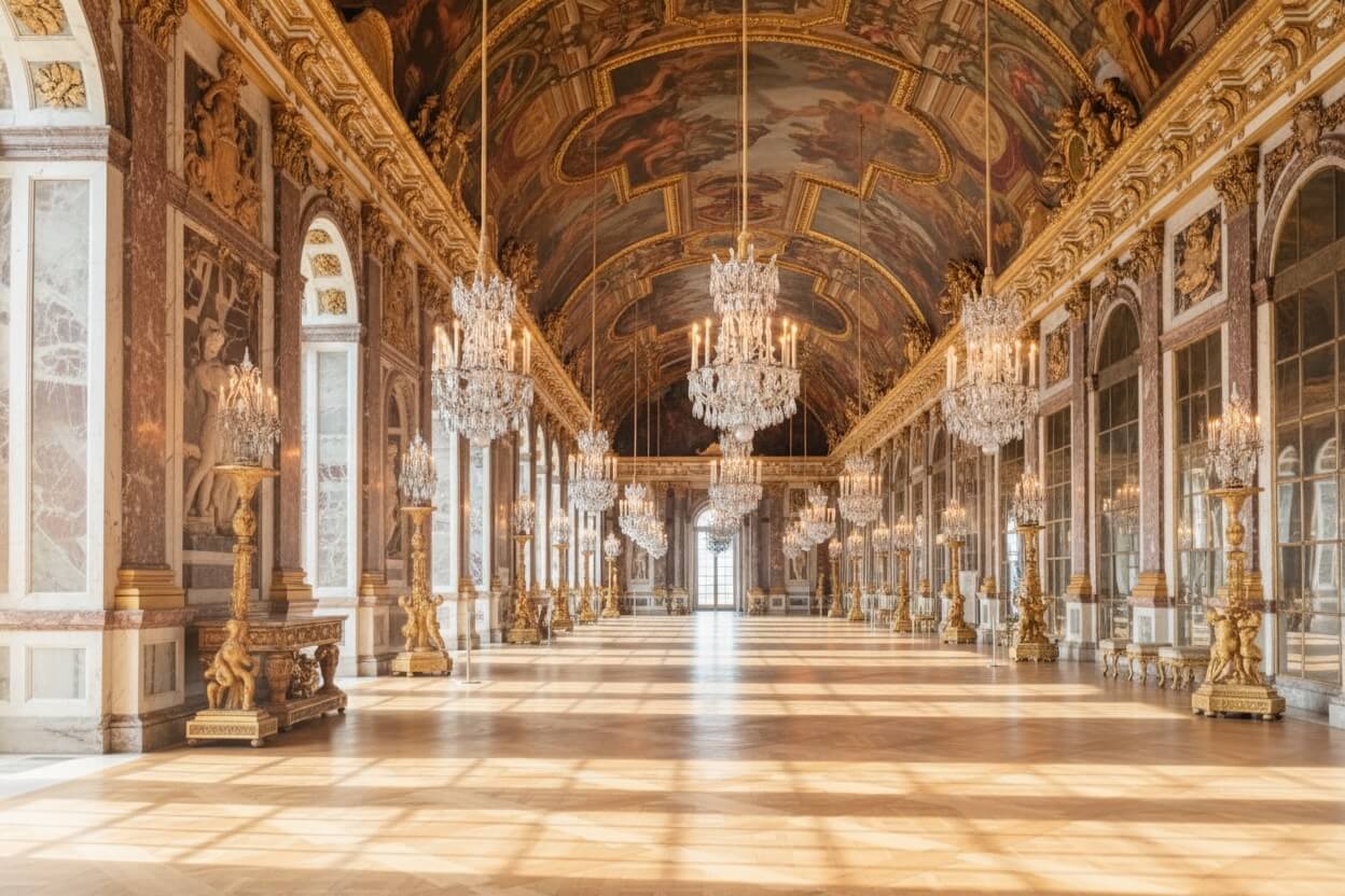 Architektonick&eacute; detaily Z&aacute;mku Versailles